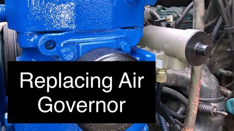 (5) Figure 1. . How to adjust air governor on freightliner